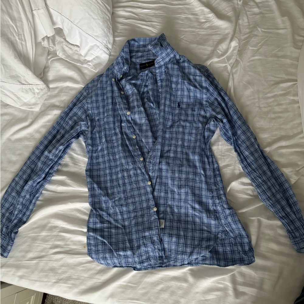 Ralph Lauren plaid men’s button down size large